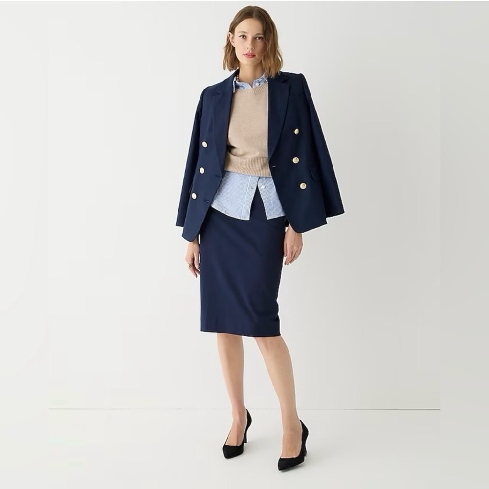 J.CREW SKIRT IN STRETCH COTTON